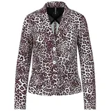 Marc Cain Longblazer Animalprint Rot 38
