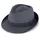 Fiebig Trilby Strohhut blau 61