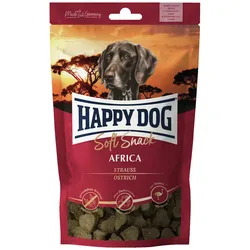 HAPPY DOG Gramm Soft Snack 100 Gramm Hundesnack Sparpaket 10 x 100 Gramm Africa