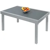 Gartentisch Esstisch Gartenmöbel Glastisch Ausziehtisch DIPLOMAT XXL ib style®