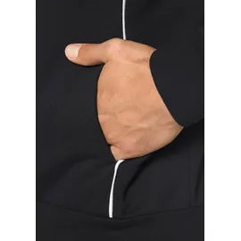 Eastwind Jogginganzug EASTWIND, Herren, Gr. 60/62 (XXL), schwarz, angeraute Sweatware, Obermaterial: 60% Baumwolle, 40% Polyester. Kapuzenfutter: 60% Baumwolle, 40% Polyester, unifarben, bequem, Sportanzüge Jogginganzug