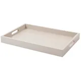 Broste Copenhagen Tablett Sarah Light Warm Grey, Holz 30 cm x 45 cm x 4.3 cm