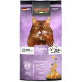 LEONARDO Trockenfutter für Katzen Senior getreidefrei, Lachs,