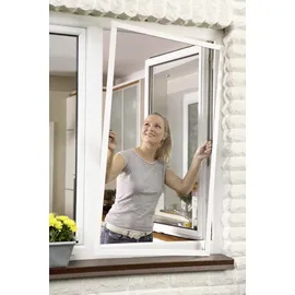 Tesa Fliegengitter ALU Comfort 100 x 120 cm Weiß