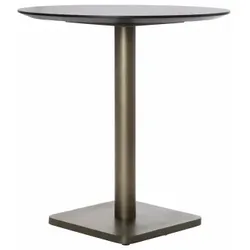 COCO Maison Brest Bistrotisch Marble Light Grey Gold 80cm