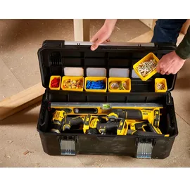 Stanley Cantilever Pro Werkzeugkoffer 26 Zoll leer schwarz
