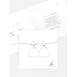 Einladungen zur Hochzeit selbst gestalten mit Spruch und Fotos im Onlinedesigner bei Meine-Kartenmanufaktur.de