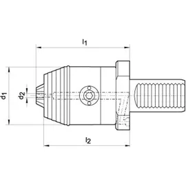 WTE Kurzbohrfutter ISO 10889-1 A R/L VDI40x63 2,5-16mm