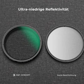 luxuskollektion 49mm Nano K-Serie Variabler Sternfilter 4 Punkte 8 Punkte