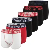 Riverso RIVOle Boxershorts Blau / Mehrfarbig S 6er Pack