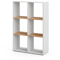 Vicco Raumteiler Karree 72 x 107,8 x 29 cm Weiß
