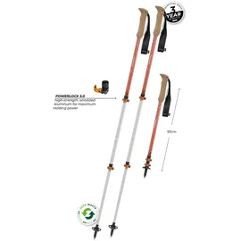 Komperdell Ridgehiker Zero Compact 90-120 cm burnt orange