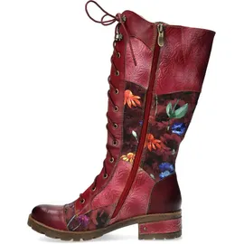 LAURA VITA Schnürstiefel Damen Rot 37