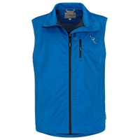 Blue Wave Softshellweste Herren Weste Joe - Leichte Softshell-Weste mit Kordelzug am Bund blau M