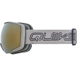 QUIKSILVER Snapped Schneebrille 2026 fallen rock/clux ml gold