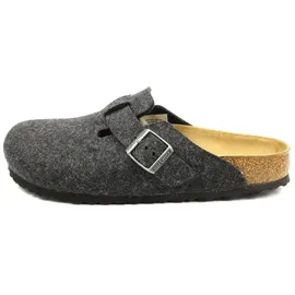 Birkenstock Boston Wool Narrow Hausschuhe (Größe 36, grau)