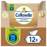 Cottonelle® Cottonelle Feuchtes Toilettenpapier, Mein Spa Erlebnis Shea Butter 12 x 42 Tücher