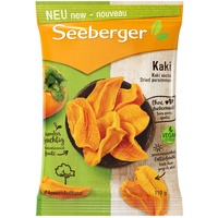 Seeberger Kaki: Extra große getrocknete Stücke sonnenverwöhnter Kaki-Früchte - exotisch & fruchtig im Geschmack - ohne Zuckerzusatz, vegan (1 x 110 g)