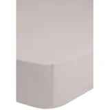 HIP Spannbettlaken Satin 140 x 200 cm sand