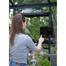 Juliana Tablet Halter für Gewächshaus Schwarz