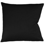 fleuresse Kissenbezug Satin 80 x cm Schwarz