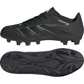 adidas Predator Club MG/FG Herren Core Black/Carbon/Lucid Lemon 47 1/3