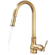 klarwerk Jana Küchenarmatur Gold