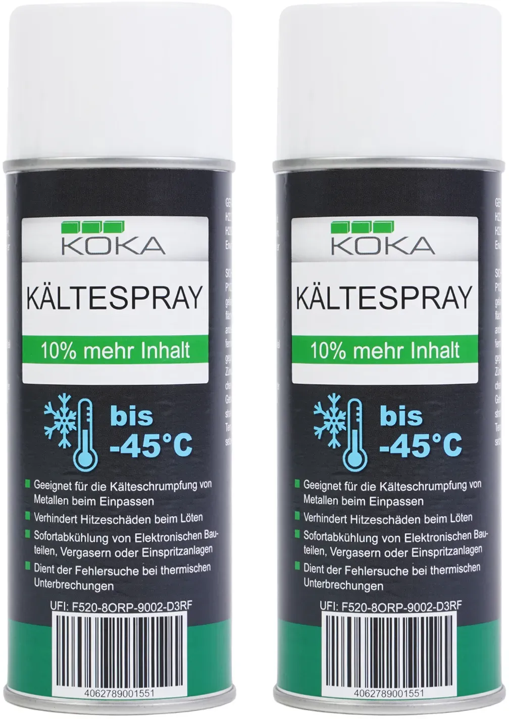 2x Kältespray bis -45°C