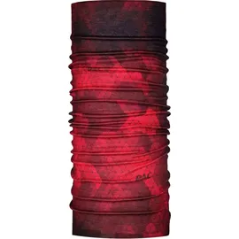 P.A.C. P.A.C., Unisex, Sturmhaube + Halsschlauch, . Ocean Upcycling, Rot, One Size