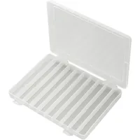 TRU Components Sortimentskasten Kunststoff 252 x 175 x 20 mm transparent unbestückt