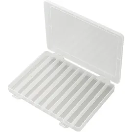 TRU Components Sortimentskasten Kunststoff 252 x 175 x 20 mm transparent unbestückt