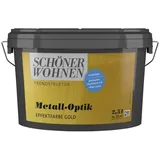 SCHÖNER WOHNEN FARBE Effektfarbe »Trendstruktur«, in Metall-Optik, goldfarben, 2,5 l