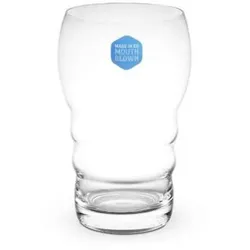 Wasserglas Galileo mit Blume des Lebens  Affirmation