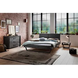 Hasena Bett, Anthrazit, Grau,