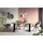 SalesFever 3-flg. 38 cm rund grau Metall/Beton