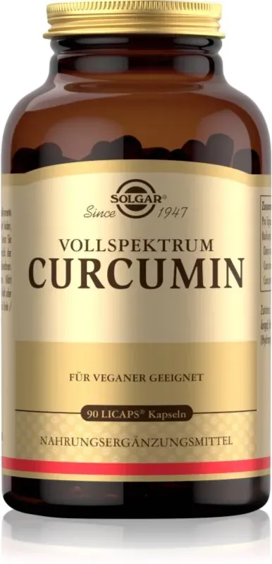 Solgar Vollspektrum Curcumin Kapseln für Ihr Wohlbefinden 90 KAP