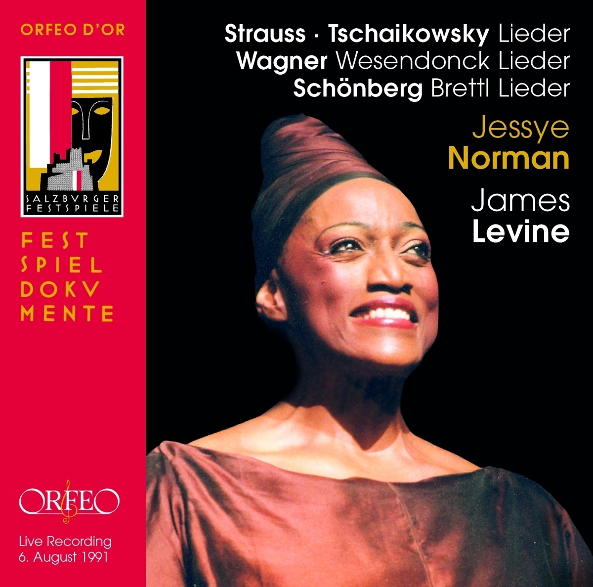 Norman/Levine: Lieder - Jessye Norman  James Levine. (CD)