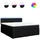 vidaXL Boxspringbett 180 x 200 cm Schwarz