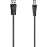 Hama USB-Kabel USB 2.0 USB-A Stecker, USB-B Stecker 5.00m