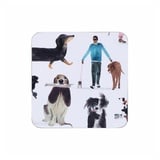 Maxwell & Williams GI0323 Best Furry Friends Untersetzer-Set 4-TLG. aus MDF, Mehrfarbig, in Geschenkbox