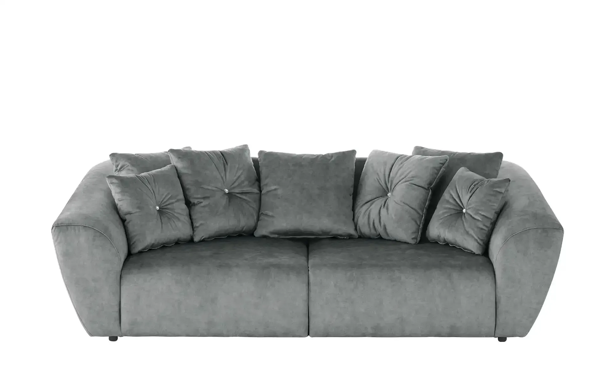 smart Big Sofa  Krista ¦ grau ¦ Maße (cm): B: 250 H: 81 T: 106