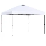 Outsunny Pop-Up-Pavillon zusammenfaltbar 300 x 300 x 255 cm - weiß