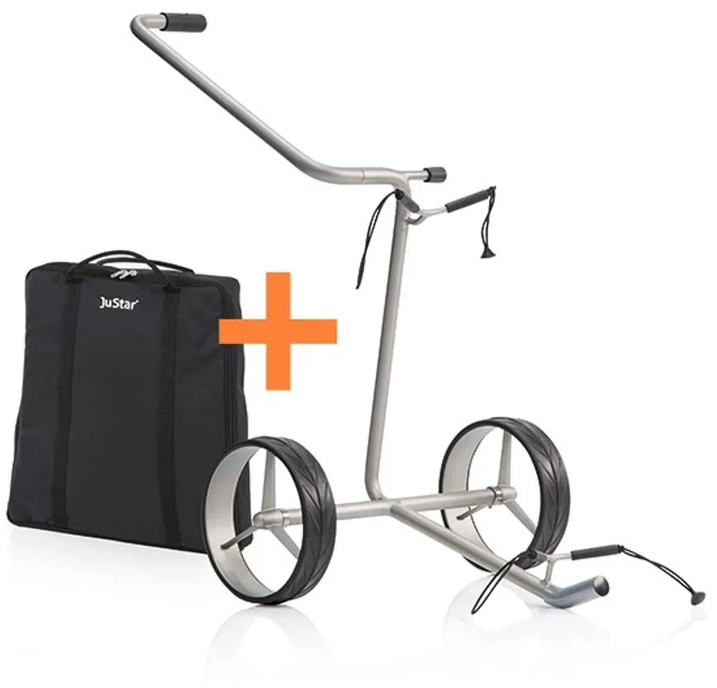 JuStar Trolley 2-Rad Silver, silber