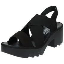 Fly london Riemchensandale Damen Schwarz 39
