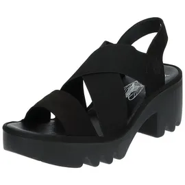 Fly london Riemchensandale Damen Schwarz 39