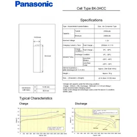Panasonic eneloop Pro AA 2500 mAh 8 St.
