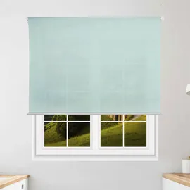 Wellhome Rollo 140 x 250 cm Hellblau Polyester