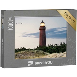 puzzleYOU Puzzle Puzzle 1000 Teile XXL „Leuchtturm am Darßer Ort“, 1000 Puzzleteile, puzzleYOU-Kollektionen