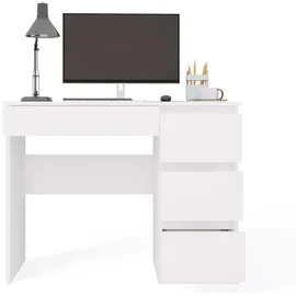 Topeshop Schreibtisch Mijas Weiß