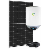 440W Solaranlage mit 30l Fothermo Boiler zur Warmwasseraufbereitung für Garten- oder Berghütte